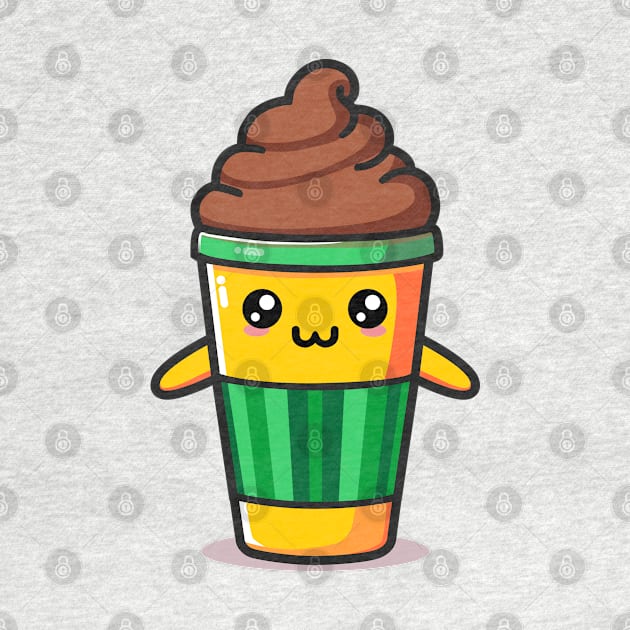 Cute Choco drink with Float by Arief Uchiha